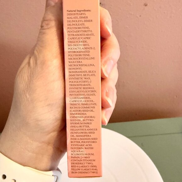 Da Lish Lip Balm Jessica Sheer Pink Full Size 15g Tinted Moisturizer Vegan - Picture 4 of 7
